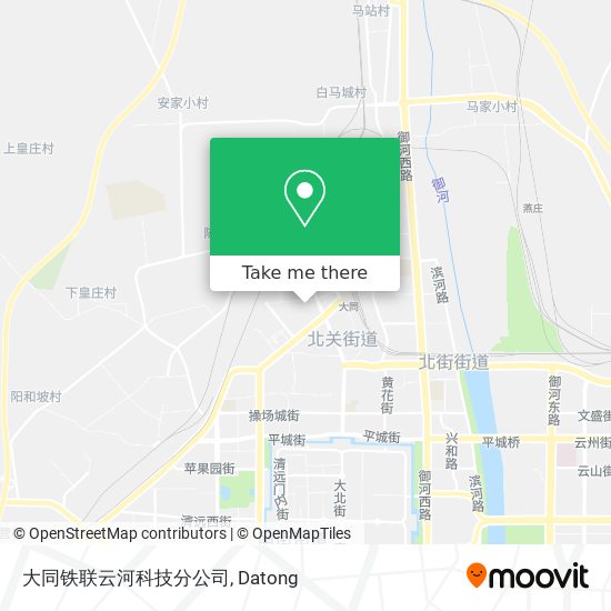 大同铁联云河科技分公司 map