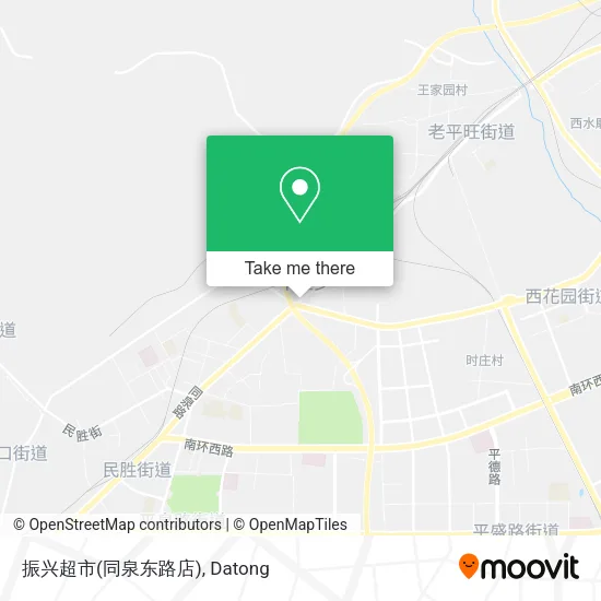 振兴超市(同泉东路店) map