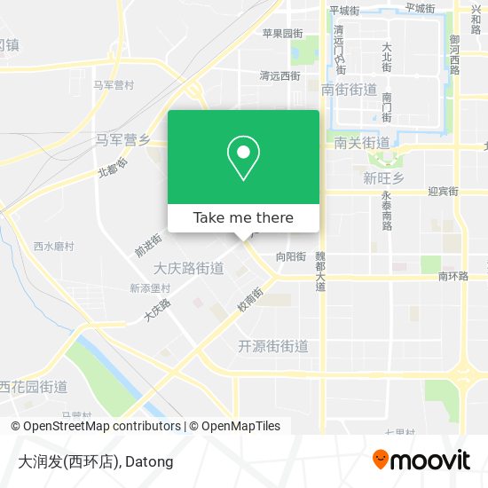 大润发(西环店) map