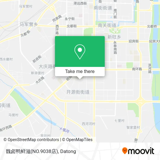魏卤鸭鲜滋(NO.9038店) map
