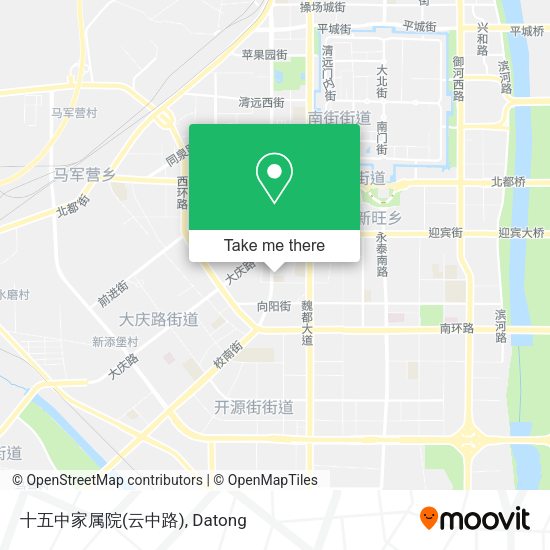 十五中家属院(云中路) map
