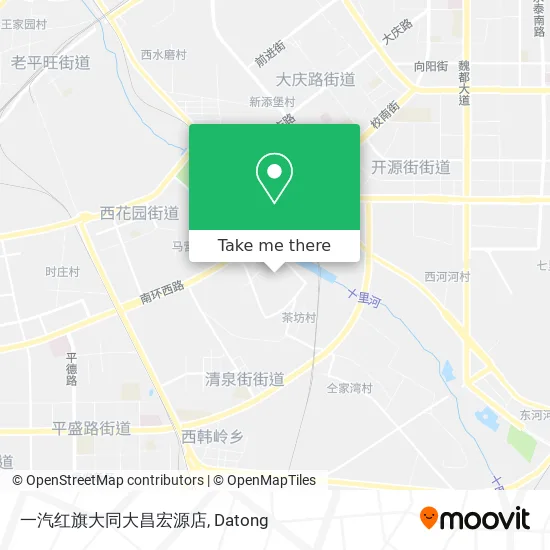 一汽红旗大同大昌宏源店 map