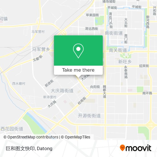巨和图文快印 map