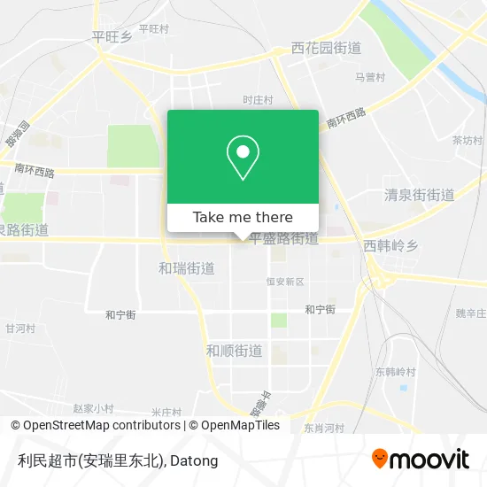 利民超市(安瑞里东北) map