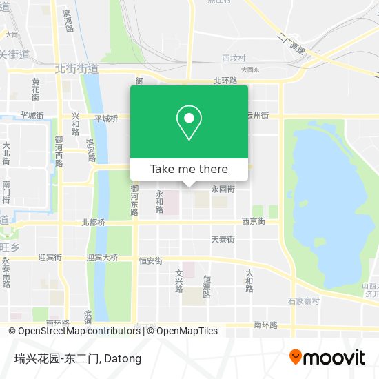 瑞兴花园-东二门 map