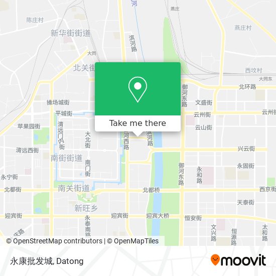 永康批发城 map