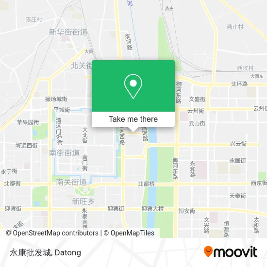 永康批发城 map
