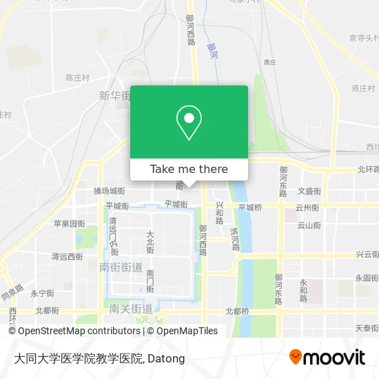 大同大学医学院教学医院 map