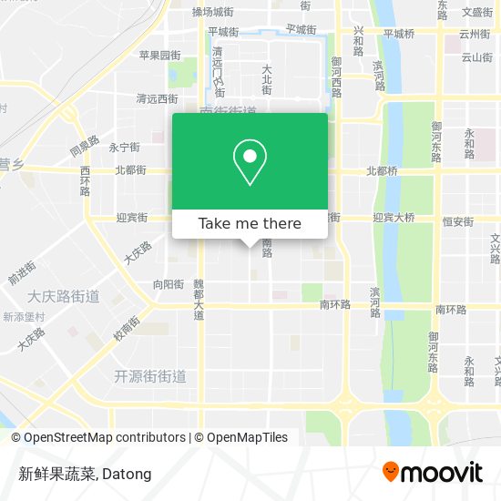 新鲜果蔬菜 map