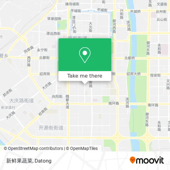 新鲜果蔬菜 map