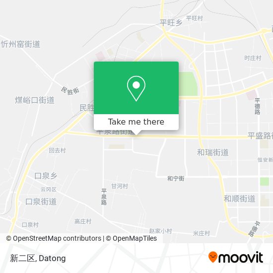 新二区 map