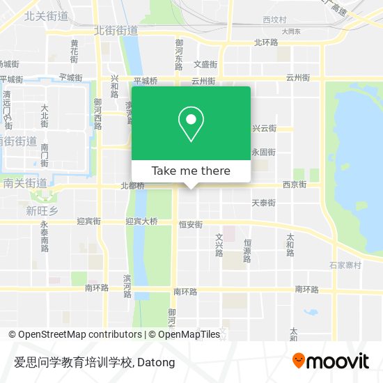 爱思问学教育培训学校 map