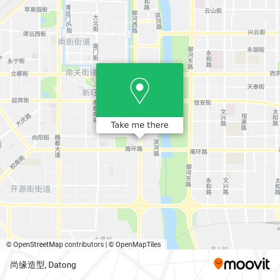 尚缘造型 map