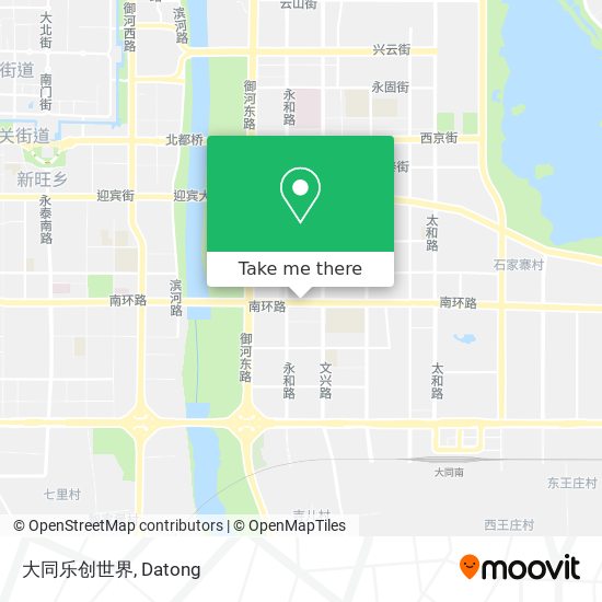 大同乐创世界 map