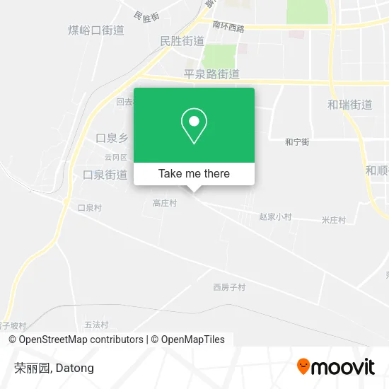 荣丽园 map