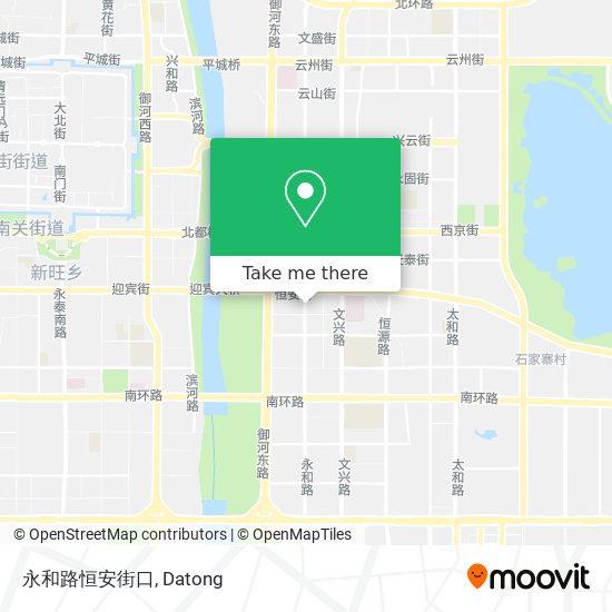 永和路恒安街口 map