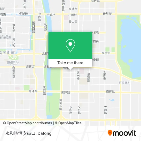 永和路恒安街口 map