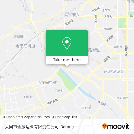 大同市金旅运业有限责任公司 map