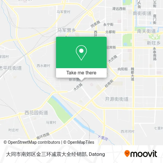 大同市南郊区金三环减震大全经销部 map