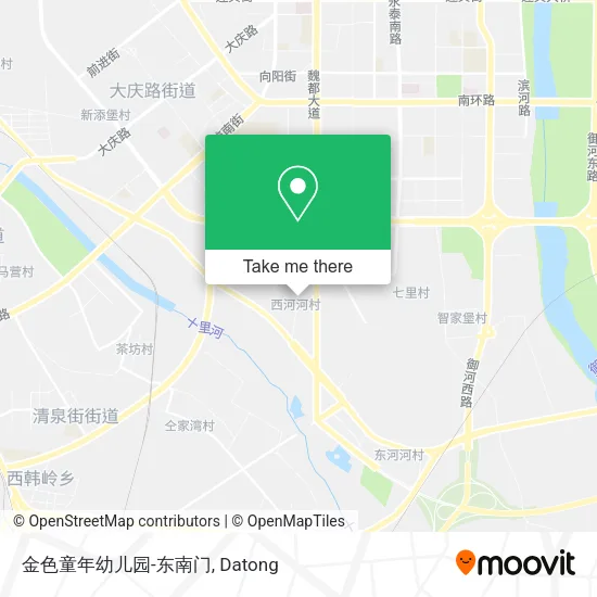 金色童年幼儿园-东南门 map
