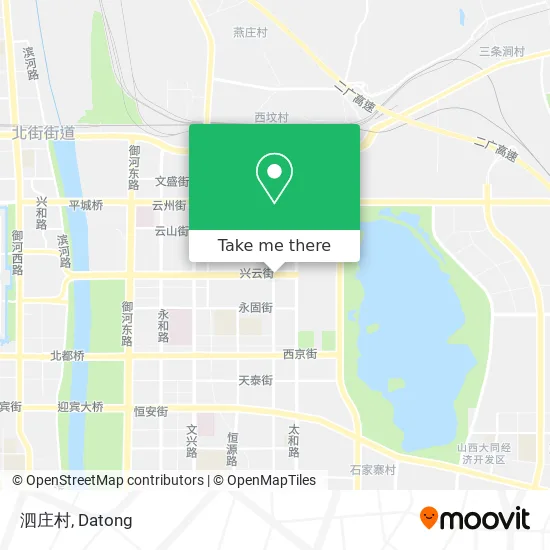 泗庄村 map