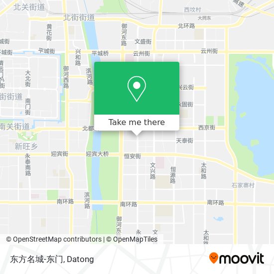 东方名城-东门 map