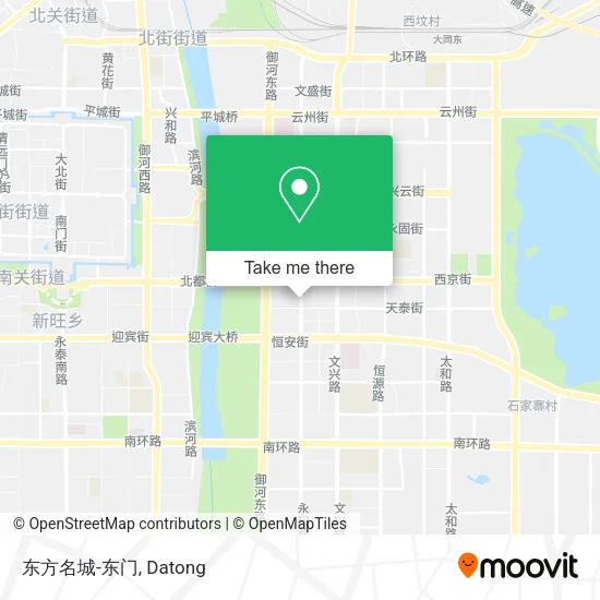 东方名城-东门 map