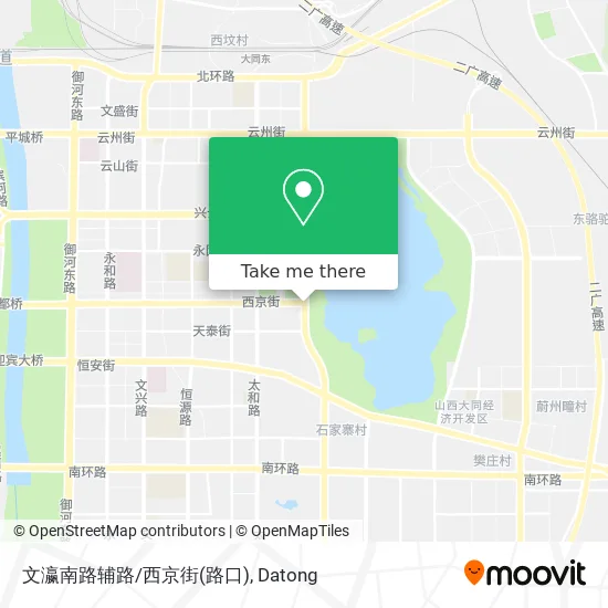文瀛南路辅路/西京街(路口) map