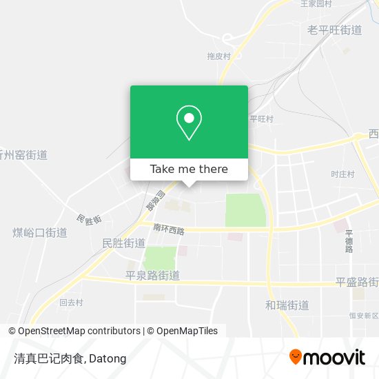 清真巴记肉食 map