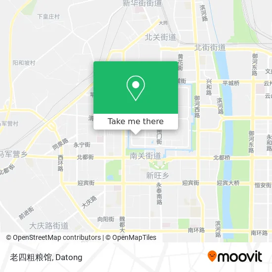 老四粗粮馆 map