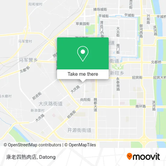 康老四熟肉店 map
