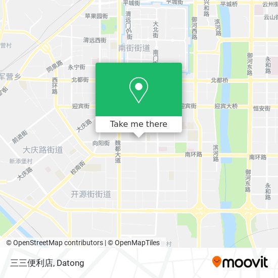 三三便利店 map