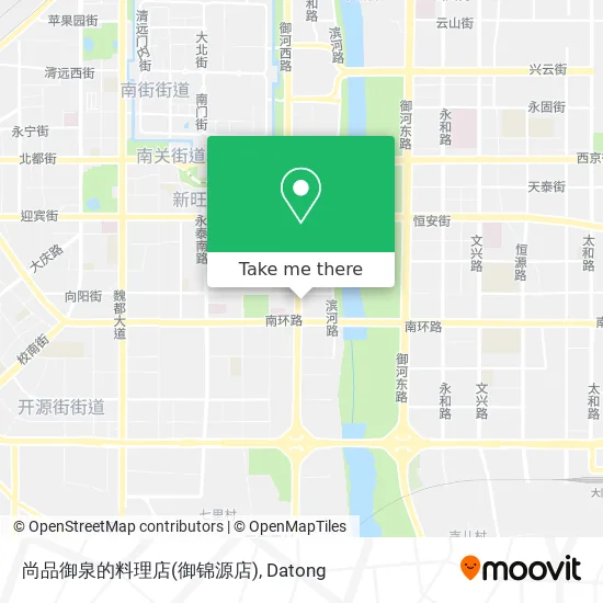尚品御泉的料理店(御锦源店) map