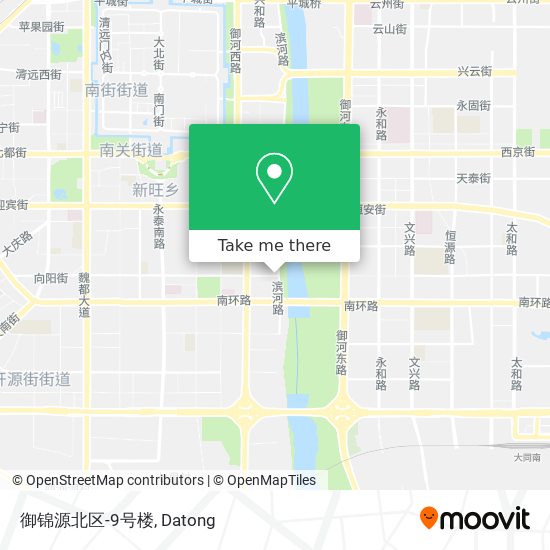 御锦源北区-9号楼 map