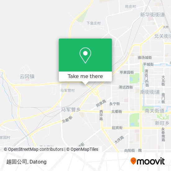 越固公司 map