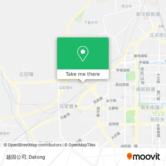 越固公司 map