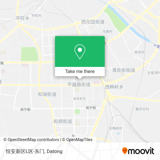 恒安新区L区-东门 map