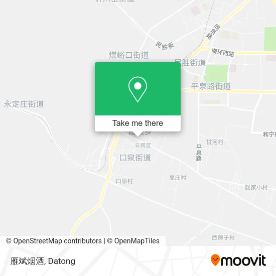 雁斌烟酒 map