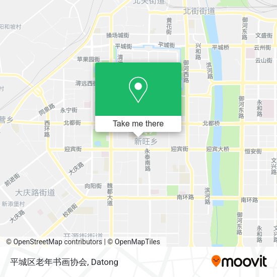 平城区老年书画协会 map