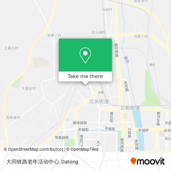 大同铁路老年活动中心 map