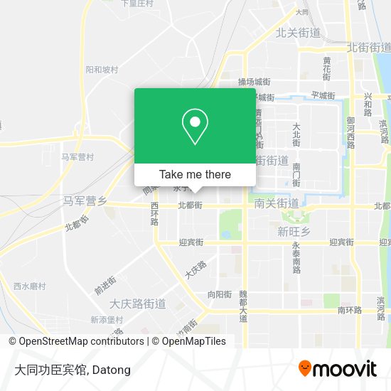 大同功臣宾馆 map