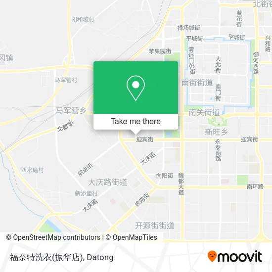 福奈特洗衣(振华店) map