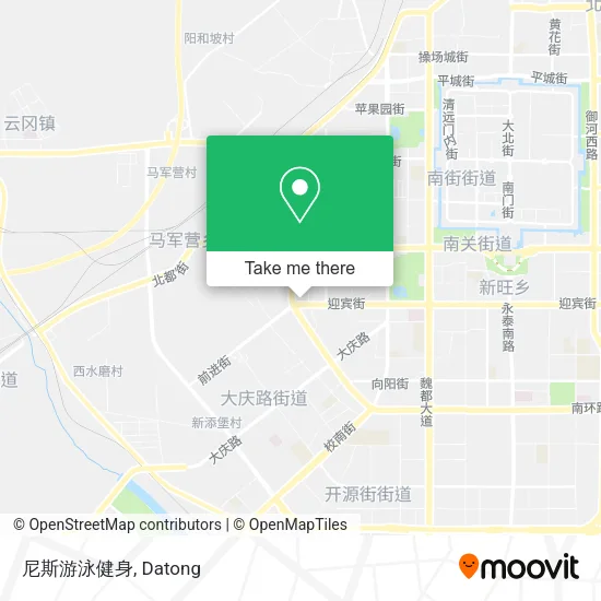 尼斯游泳健身 map