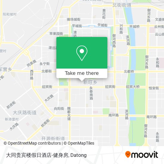 大同贵宾楼假日酒店-健身房 map
