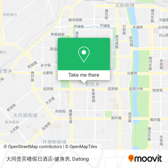 大同贵宾楼假日酒店-健身房 map