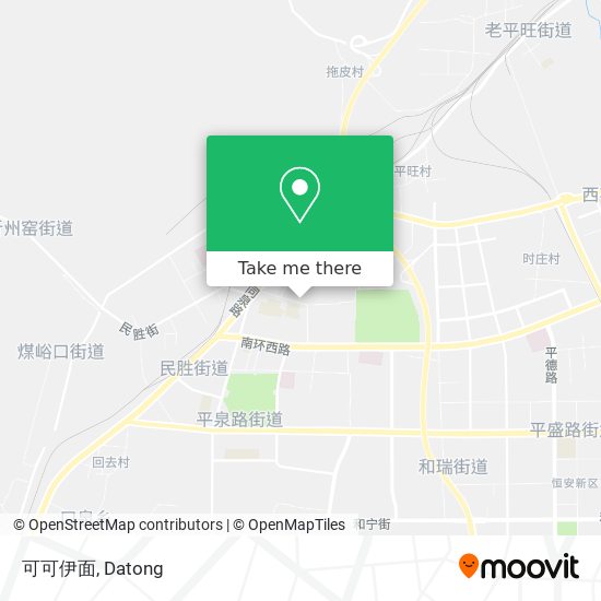 可可伊面 map