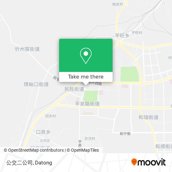 公交二公司 map