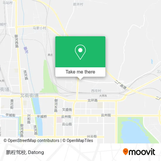 鹏程驾校 map