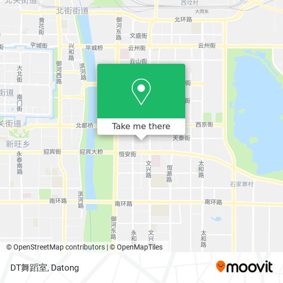 DT舞蹈室 map
