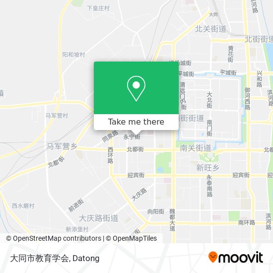 大同市教育学会 map